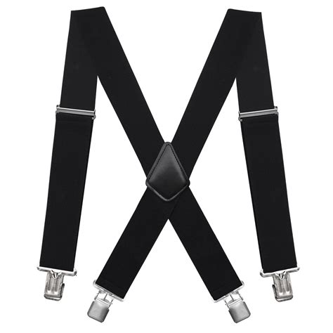 suspenders wide|2 inch wide men's suspenders.